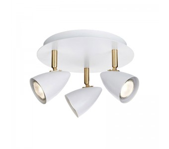 Lubinis šviestuvas CIRO White/Brass